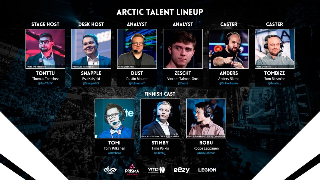 Arctic Invitational -esiintyjät