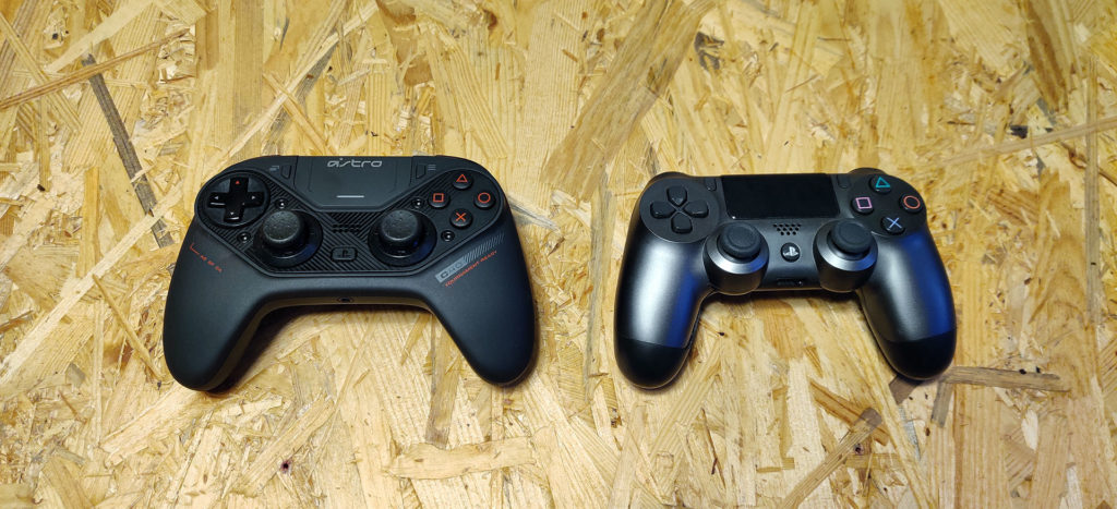 Astro C40 TR x DualShock 4